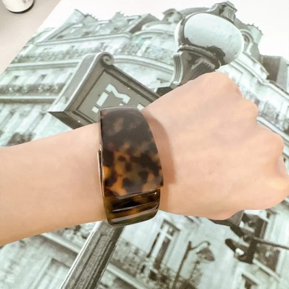 Michael Kors Wilkie Tortoise Acetate Watch｜MK4313